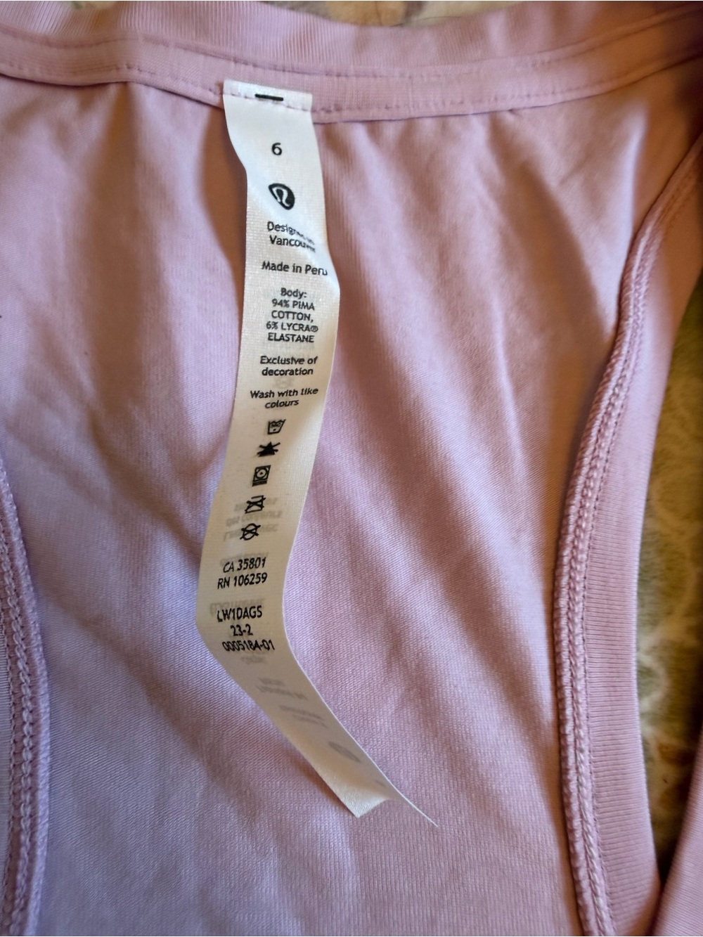 Lululemon Love Tank - Picture 4 of 5